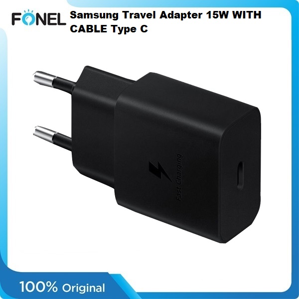 SAMSUNG TRAVEL ADAPTER 15W WITH CABLE TYPE C
